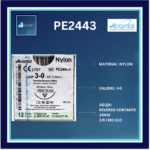NYLON 3-0 PE2443  ATRAMAT C/12